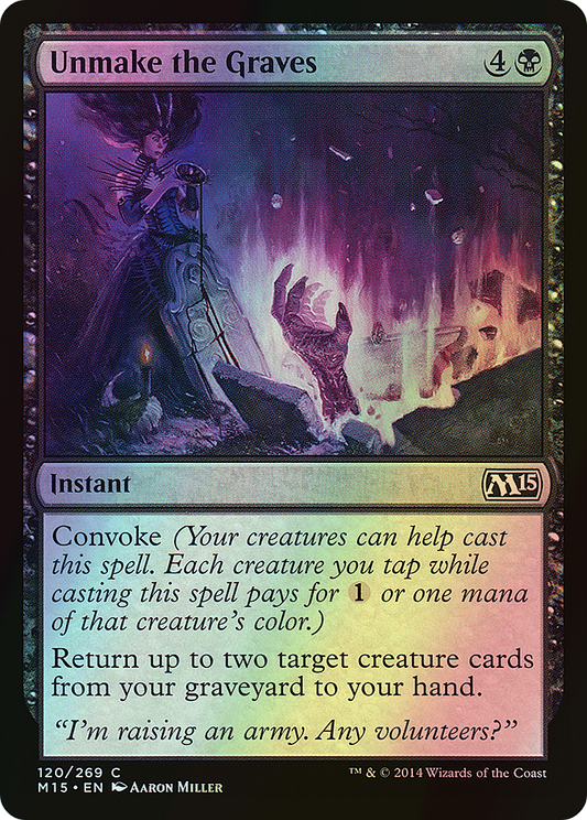 Unmake the Graves (M15) #120 [EN/F]
