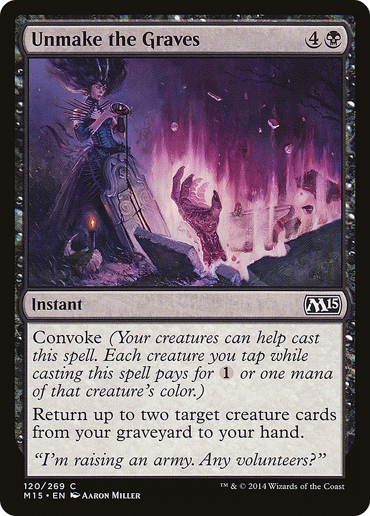 Unmake the Graves (M15) #120 [EN/N] s/o