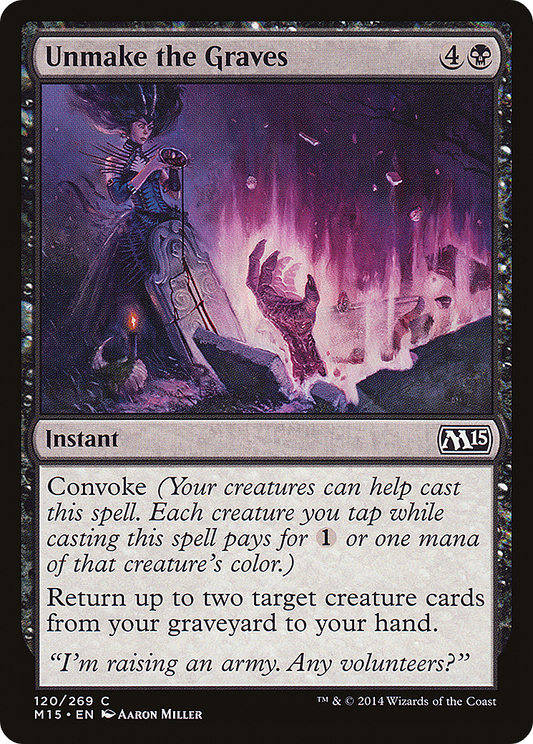 Unmake the Graves (M15) #120 [EN/N] s/o
