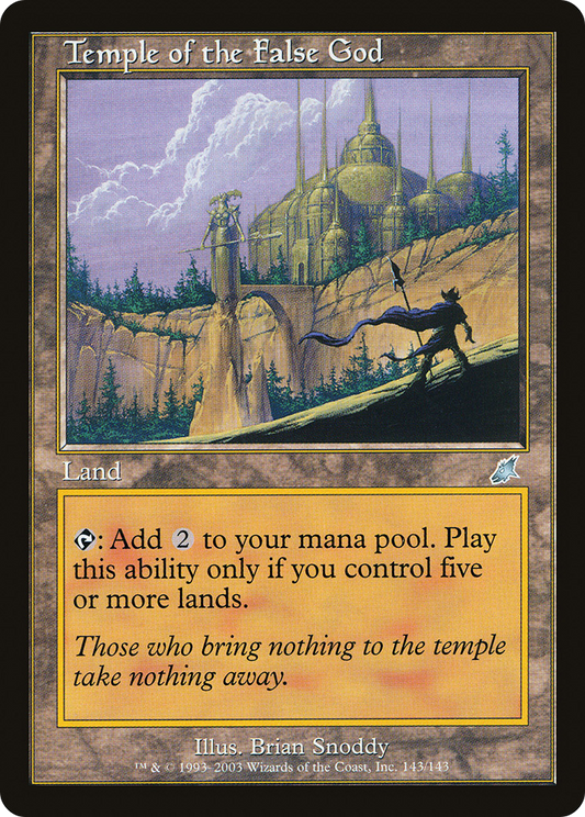 Temple of the False God (SCG) #143 [EN/N] s/o