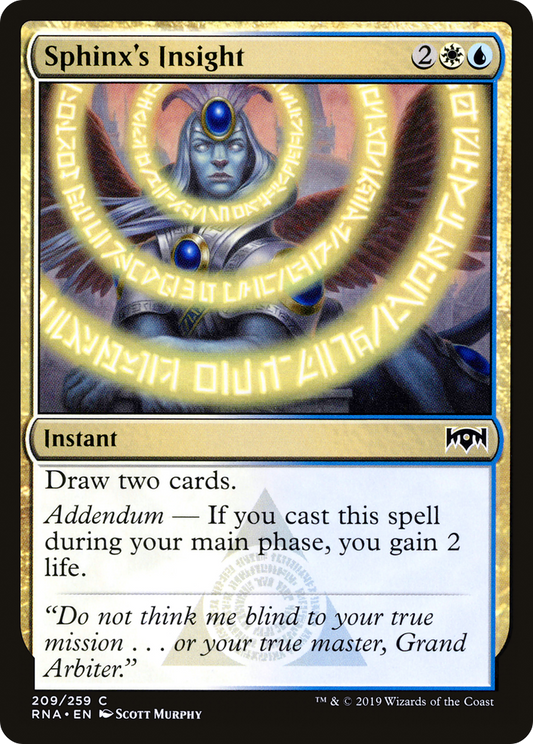 Sphinx's Insight (RNA) #209 [EN/N]