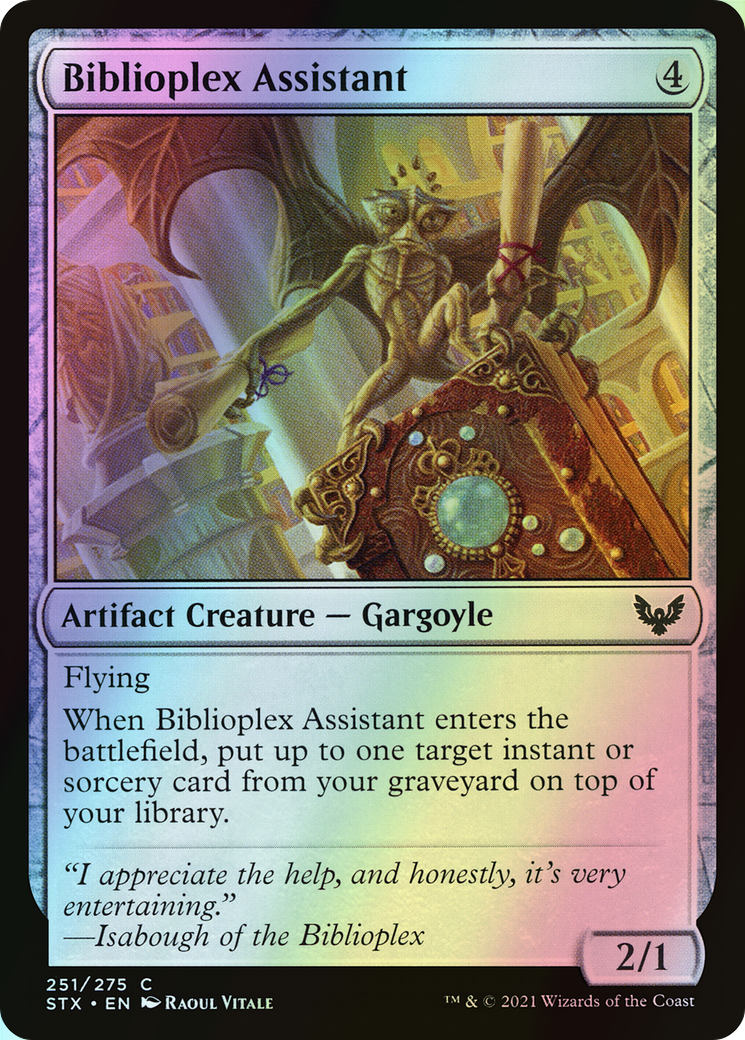 Biblioplex Assistant (STX) #251 [EN/F]