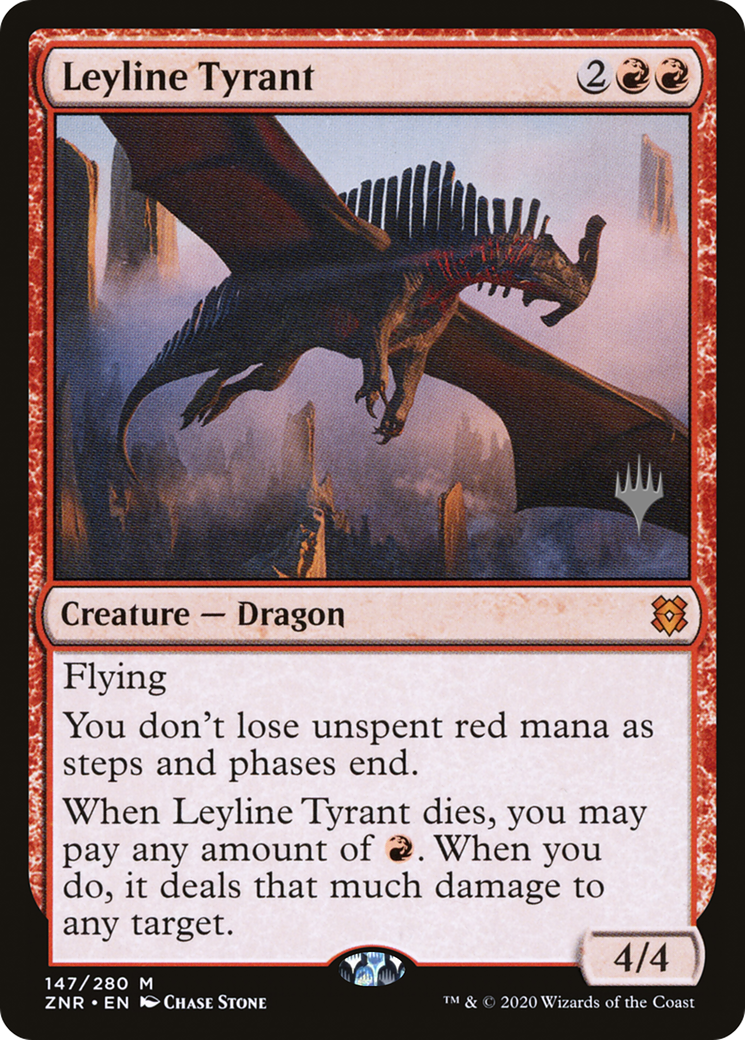 Leyline Tyrant (PZNR) #147p [EN/N] s/o