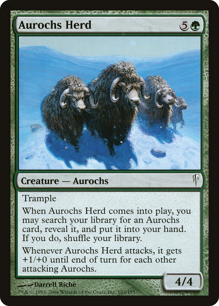 Aurochs Herd (CSP) #103 [EN/N]