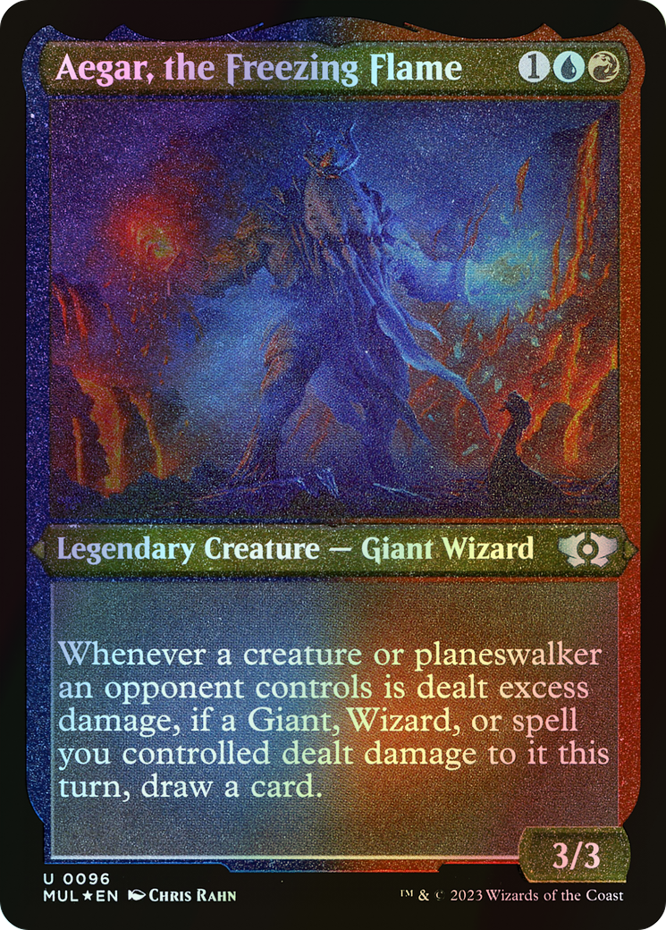 Aegar, the Freezing Flame (MUL) #96 [EN/E]