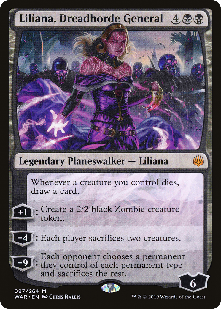 Liliana, Dreadhorde General (WAR) #97 [EN/N]