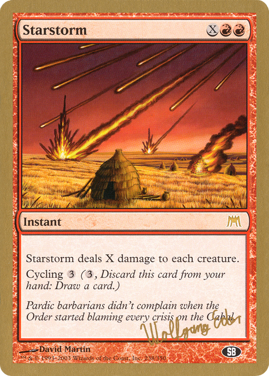 Starstorm (WC03) #we328sb [EN/N] s/o