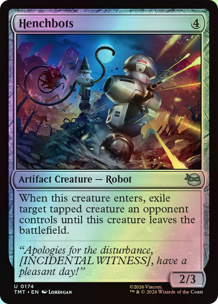 Henchbots (TMT) #174 [EN/F]