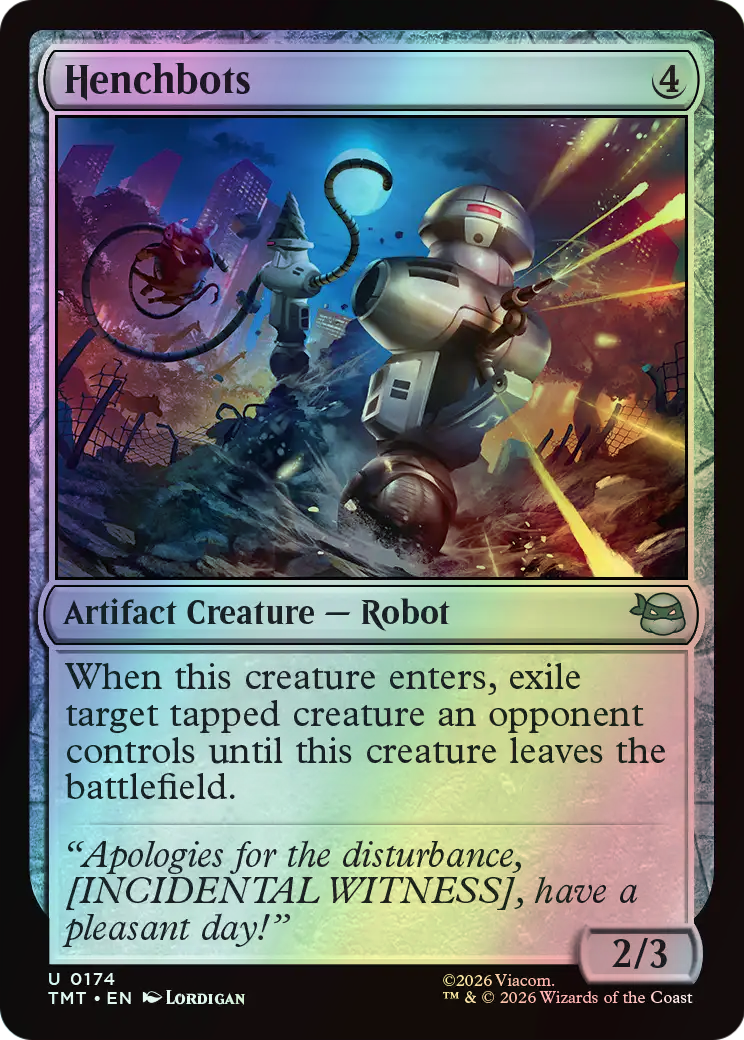 Henchbots (TMT) #174 [EN/F]