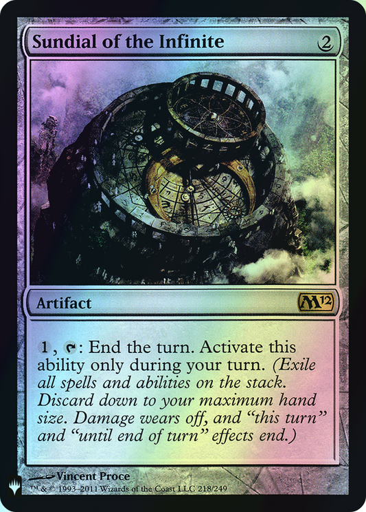 Sundial of the Infinite (PLST) #M12-218 [EN/F]