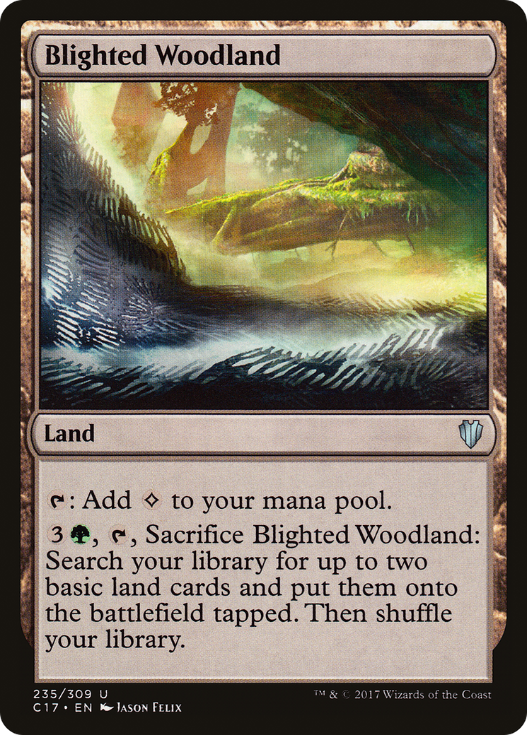 Blighted Woodland (C17) #235 [EN/N]