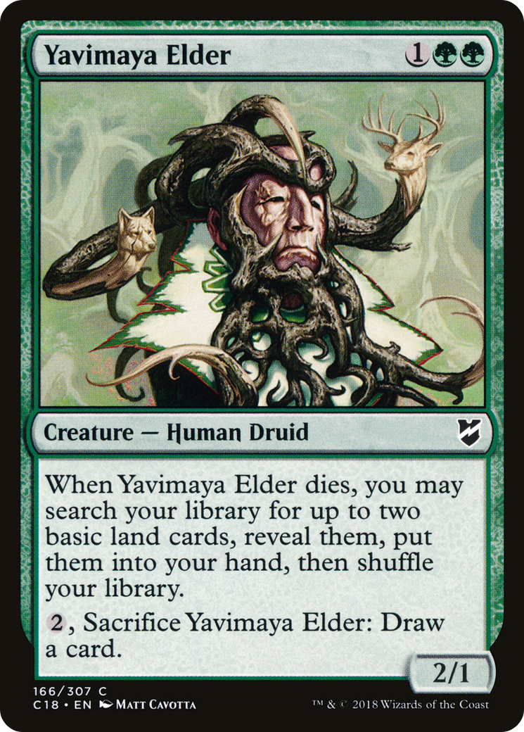 Yavimaya Elder (C18) #166 [EN/N]