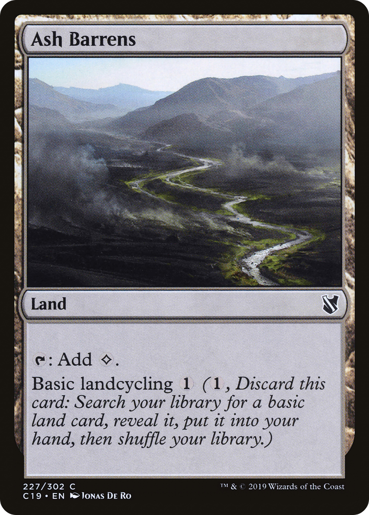 Ash Barrens (C19) #227 [EN/N]