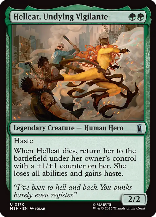 Hellcat, Undying Vigilante (MSH) #170 [EN/N]