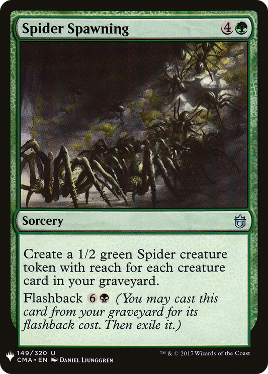 Spider Spawning (PLST) #CMA-149 [EN/N]