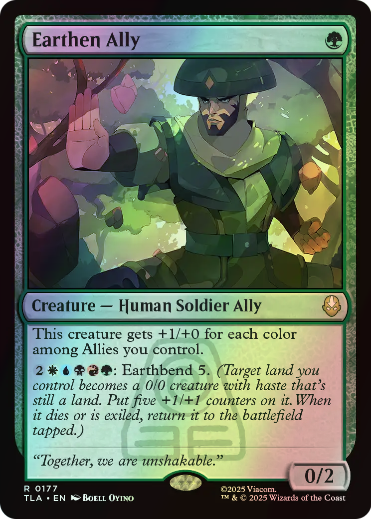 Earthen Ally (TLA) #177 [EN/F]