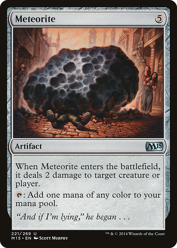 Meteorite (M15) #221 [EN/N]