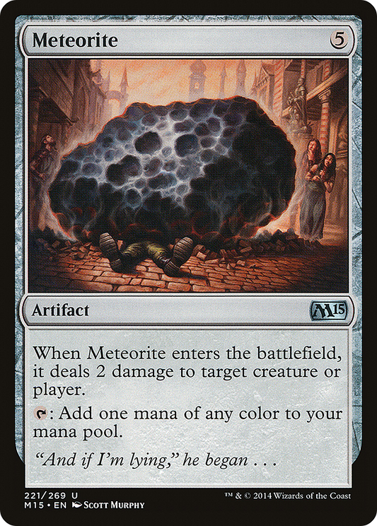 Meteorite (M15) #221 [EN/N]
