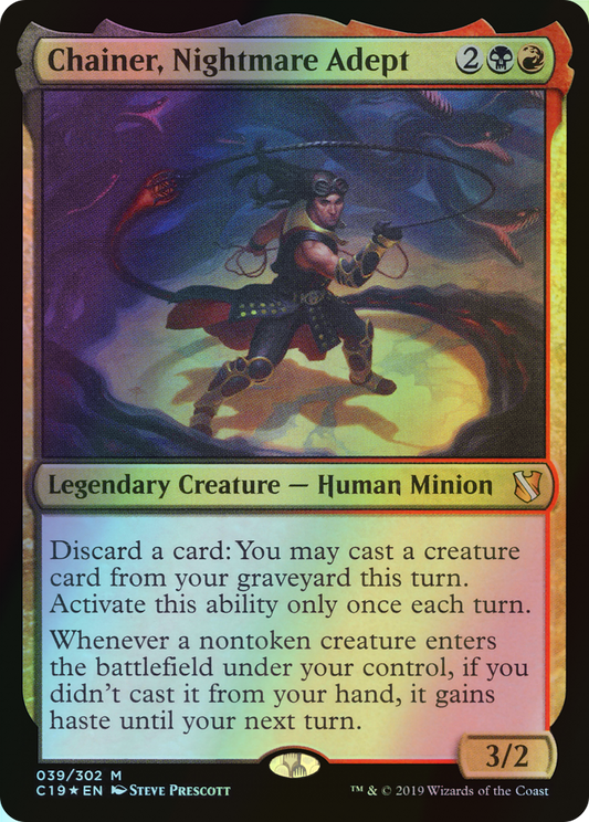 Chainer, Nightmare Adept (C19) #39 [EN/F] s/o