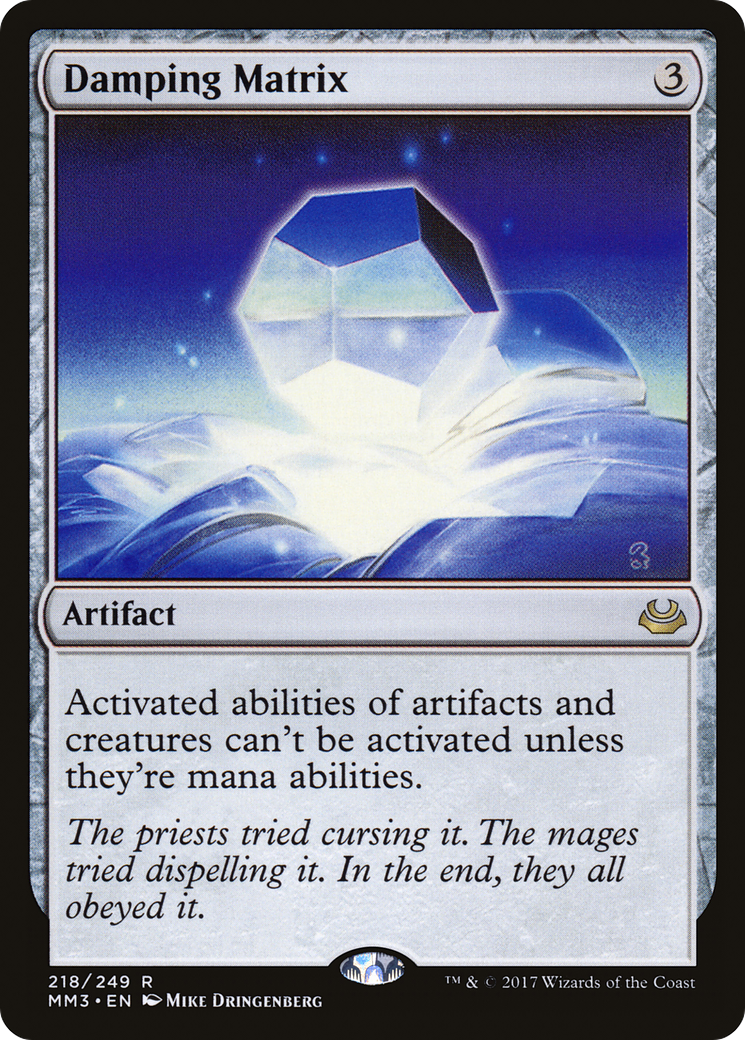Damping Matrix (MM3) #218 [EN/N]