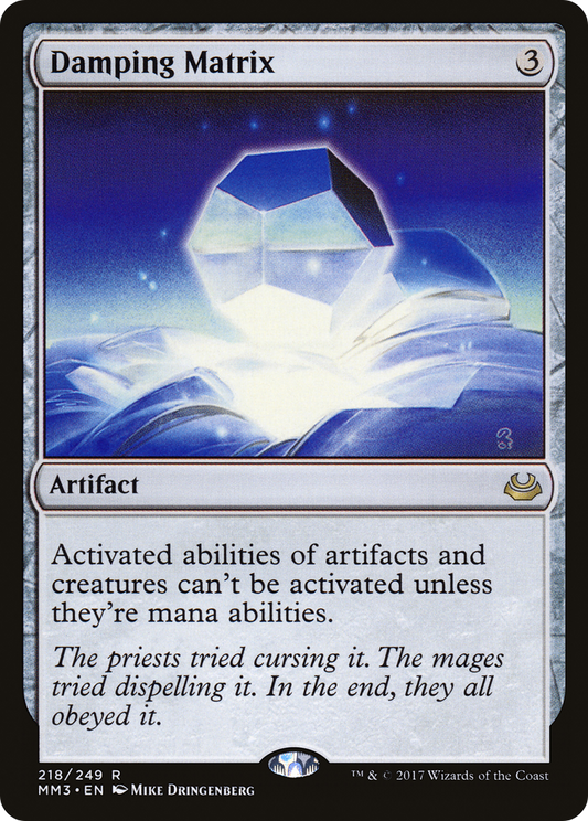 Damping Matrix (MM3) #218 [EN/N]