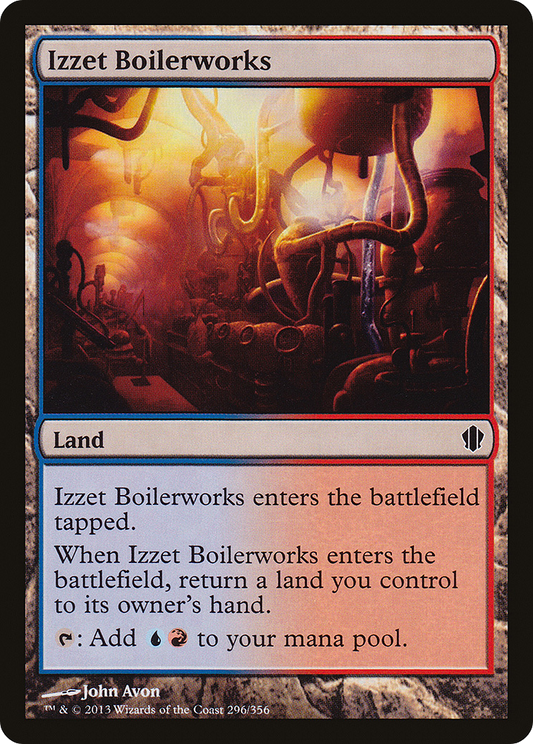 Izzet Boilerworks (C13) #296 [EN/N]