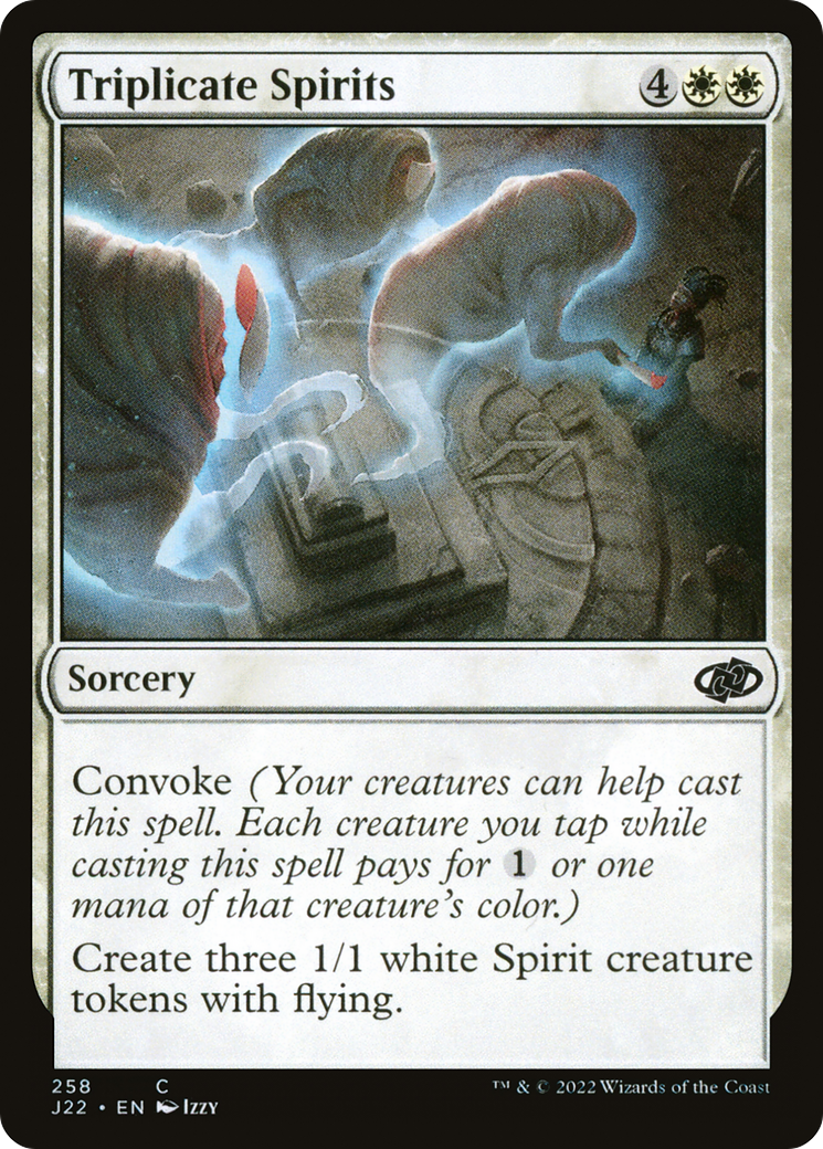 Triplicate Spirits (J22) #258 [EN/N]