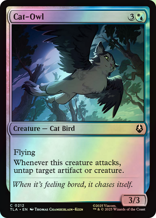 Cat-Owl (TLA) #212 [EN/F]
