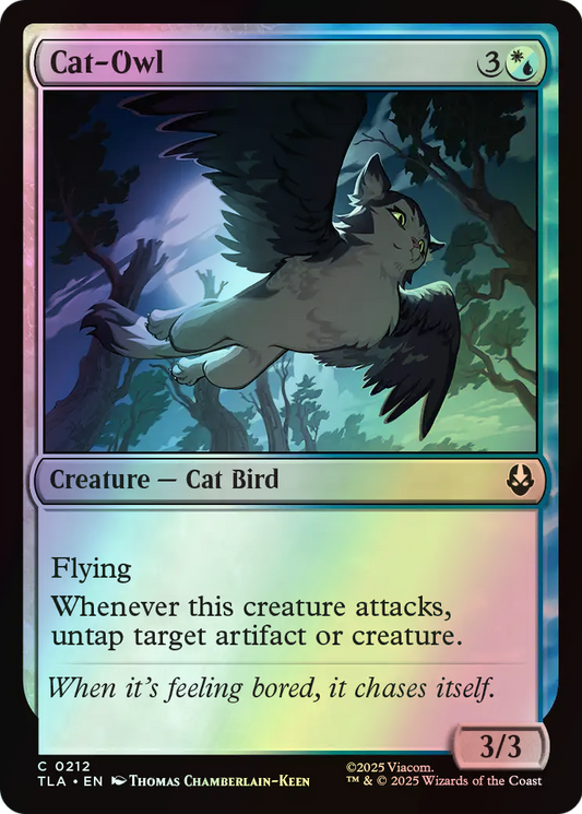 Cat-Owl (TLA) #212 [EN/F]