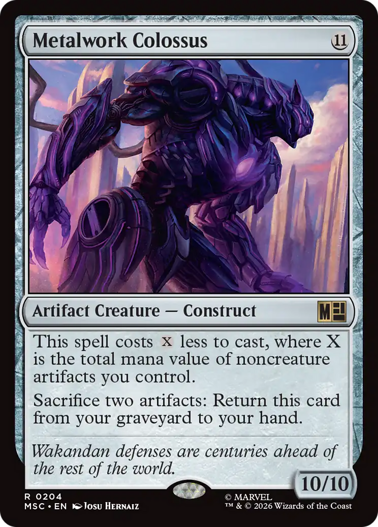 Metalwork Colossus (MSC) #204 [EN/N]