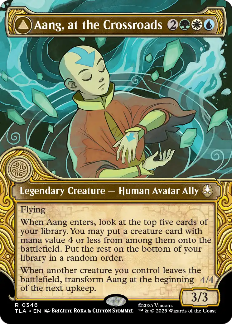 Aang, at the Crossroads // Aang, Destined Savior (TLA) #346 [EN/N]
