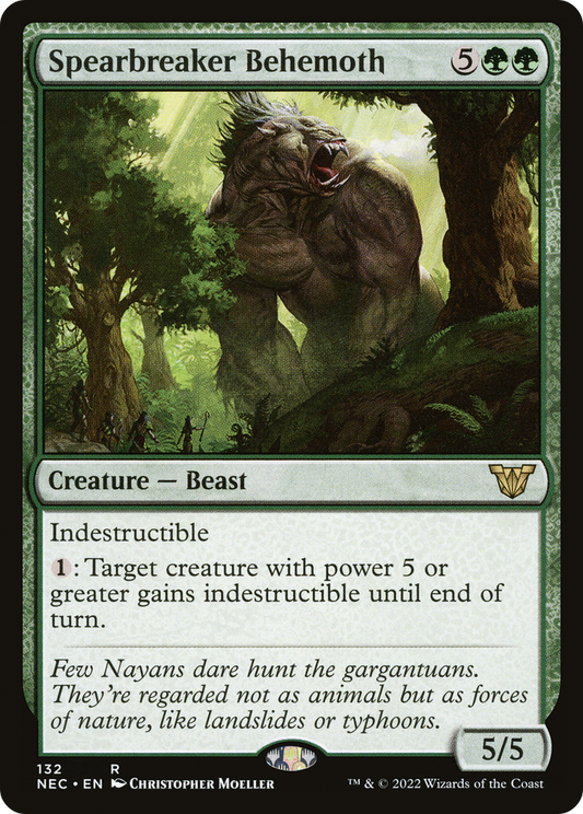 Spearbreaker Behemoth (NEC) #132 [EN/N]