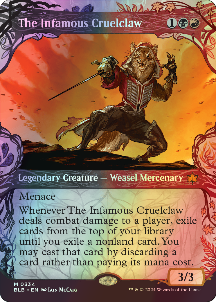 The Infamous Cruelclaw (BLB) #334 [EN/F] s/o