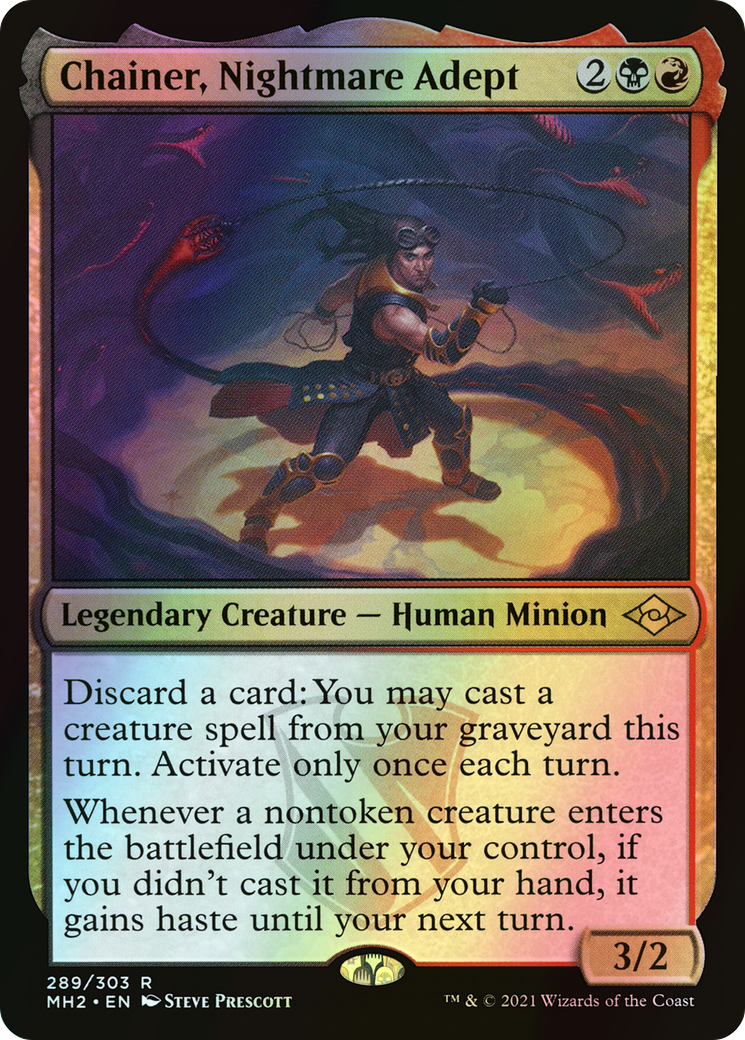 Chainer, Nightmare Adept (MH2) #289 [EN/E] s/o