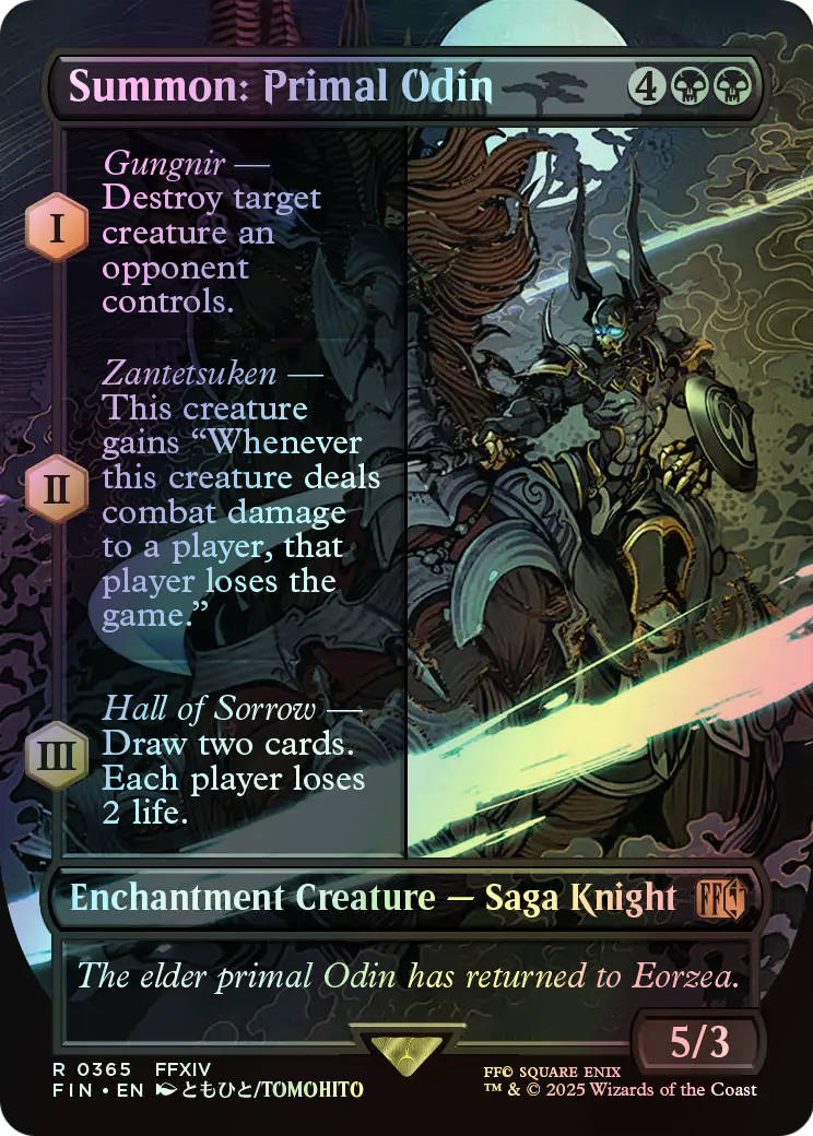 Summon: Primal Odin (FIN) #365 [EN/F]
