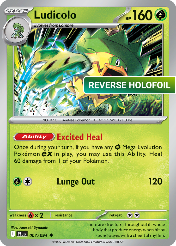 Ludicolo (PFL) #7 [EN/R]