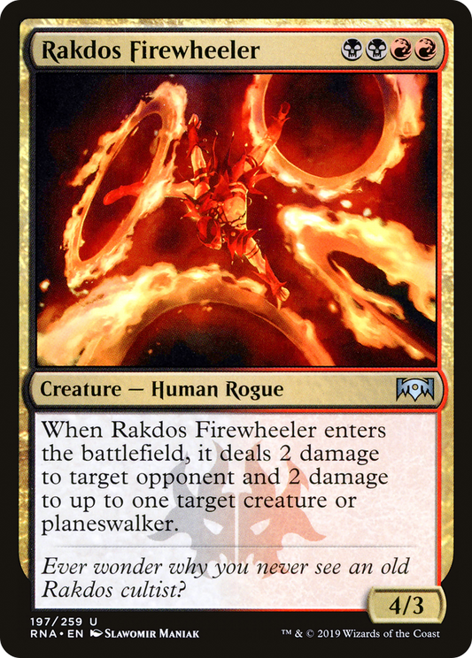 Rakdos Firewheeler (RNA) #197 [EN/N]