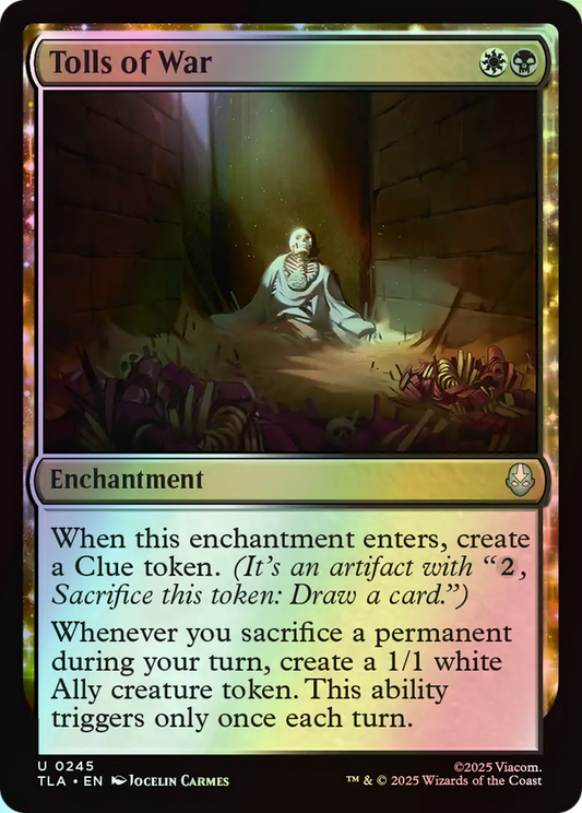 Tolls of War (TLA) #245 [EN/F] s/o