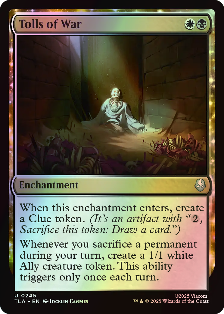 Tolls of War (TLA) #245 [EN/F] s/o