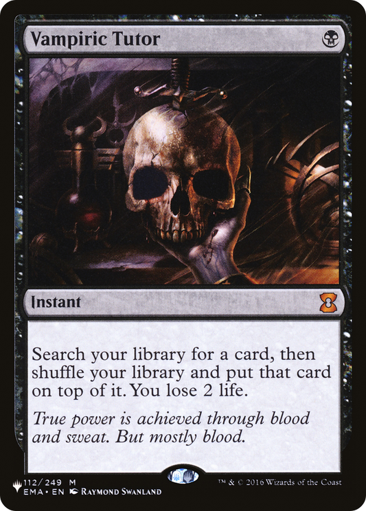 Vampiric Tutor (PLST) #EMA-112 [EN/N]