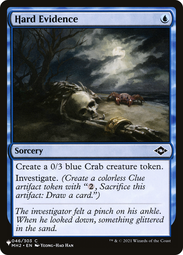 Hard Evidence (PLST) #MH2-46 [EN/N]
