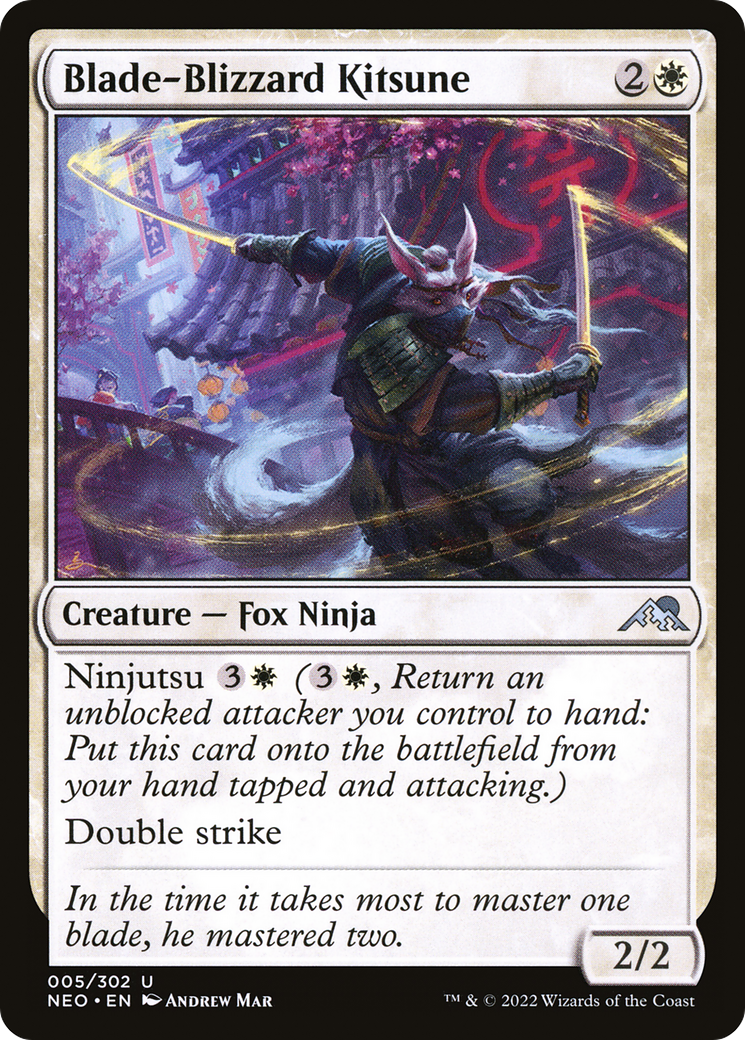 Blade-Blizzard Kitsune (NEO) #5 [EN/N] s/o