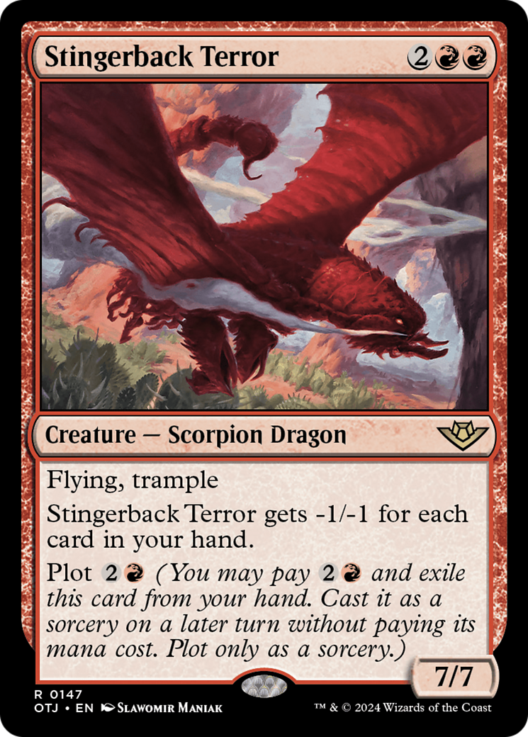 Stingerback Terror (OTJ) #147 [EN/N]