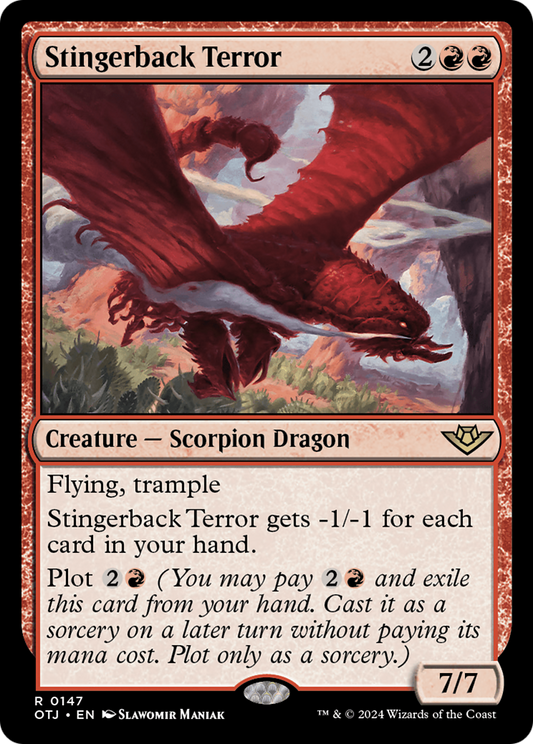 Stingerback Terror (OTJ) #147 [EN/N] s/o