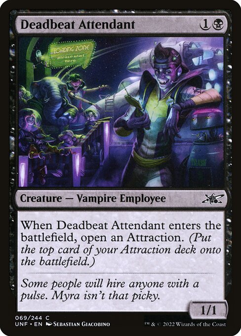 Deadbeat Attendant (UNF) #69 [EN/N] s/o
