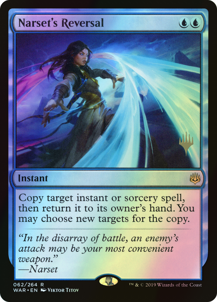 Narset's Reversal (PWAR) #62p [EN/F] s/o
