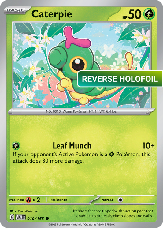 Caterpie - 010/165 (MEW) #010 [EN/R] s/o