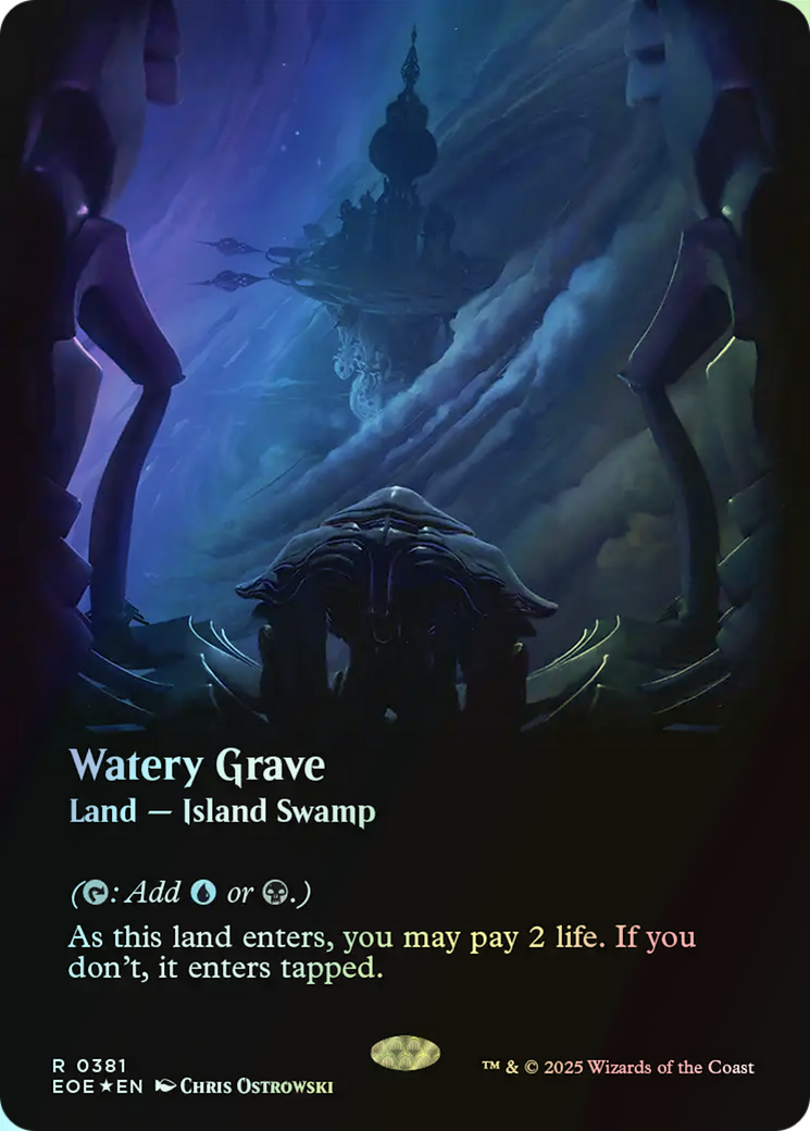 Watery Grave - Galaxy Foil (EOE) #381 [EN/F]