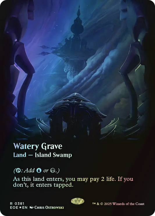 Watery Grave - Galaxy Foil (EOE) #381 [EN/F]