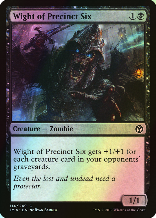 Wight of Precinct Six (IMA) #114 [EN/F] s/o